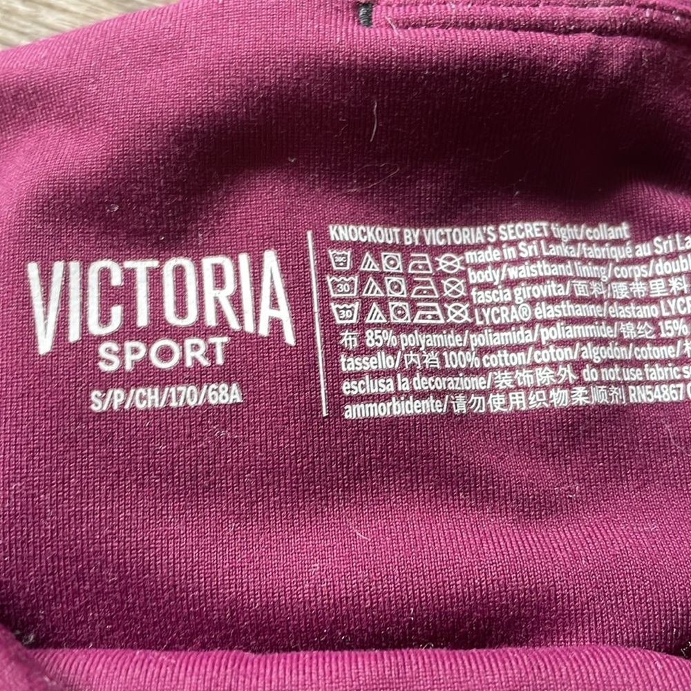 Victorias Secret Sport Sheer Knockout Tights Leggings - Picture 5 of 5
